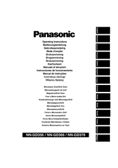 Panasonic NN-GD356 Mode D'emploi