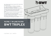 BWT TRIPLEX Notice D'utilisation