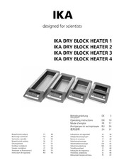 IKA Dry Block Heater 3 Mode D'emploi