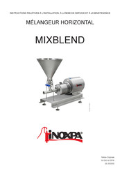 iNOXPA MIXBLEND Notice Originale