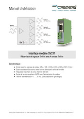 Motrona SV211 Manuel D'utilisation