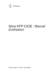 Kilsen KFP-CX3E Série Manuel D'utilisation