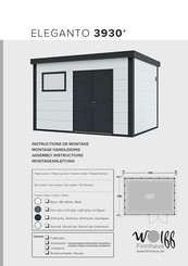 Woibb ELEGANTO 3930+ Instructions De Montage