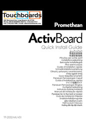 promethean ActivBoard Guide D'installation Rapide