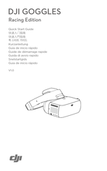 dji Goggles Racing Edition RE Guide De Démarrage Rapide