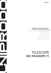 UNIPRODO UNI TELESCOPE 11 Manuel D'utilisation