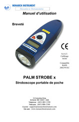 MONARCH INSTRUMENT PALM STROBE Manuel D'utilisation