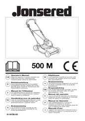 Jonsered 500 M Manuel De L'utilisateur
