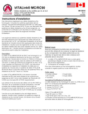 VITALINK MC/RC90 Instructions D'installation