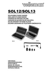 Velleman SOL12 Mode D'emploi