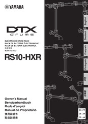 Yamaha DTX RS10-HXR Mode D'emploi