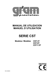 Gram CST-5T Manuel D'utilisation