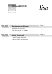 HumanTechnik lisa A-2104-0 Mode D'emploi