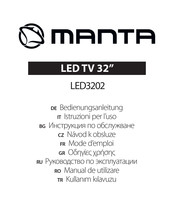 Manta LED3202 Mode D'emploi