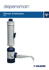 Gilson dispensman Manuel D'utilisation