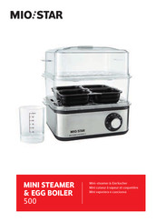 Mio Star MINI STEAMER & EGG BOILER 500 Mode D'emploi