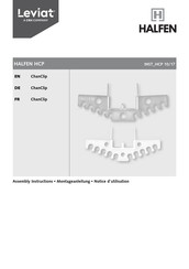 CRH Leviat Halfen ChanClip HCP 54 Notice D'utilisation