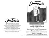 Sunbeam 1626 Mode D'emploi