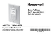Honeywell HVC0001 Guide Du Propriétaire
