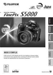 FujiFilm FinePix S5000 Mode D'emploi