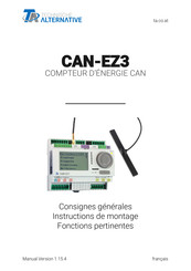 Technische Alternative CAN-EZ3 Instructions De Montage