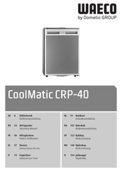 Dometic CRP40 Notice D'utilisation