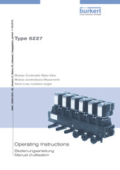 Burkert 6227 Manuel D'utilisation