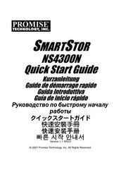 Promise Technology SmartStor NS4300N Guide De Démarrage Rapide