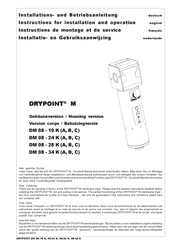 Beko DRYPOINT M DM 08 - 34 A Instructions De Montage Et De Service