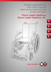 B+B Pyro Light Optima Mode D'emploi
