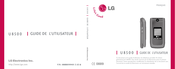 LG U8500 Guide De L'utilisateur