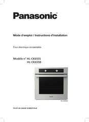 Panasonic HL-CK655B Mode D'emploi & Instructions D'installation