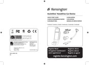 Kensington AssistOne M01117 Guide De Démarrage Rapide