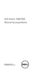 Dell 1550 Manuel Du Propriétaire