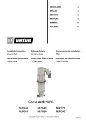 Vetus NLPG Série Instructions D'installation