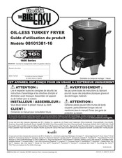 Char-Broil Big Easy 08101381-16 Guide D'utilisation