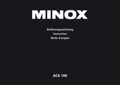 Minox ACX 100 Mode D'emploi