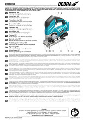 DEDRA DED7060 Mode D'emploi