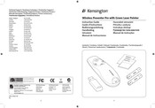 Kensington Wireless Presenter Pro Guide D'instructions