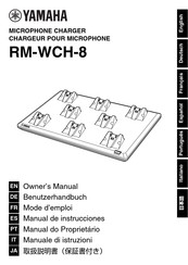 Yamaha RM-WCH-8 Mode D'emploi