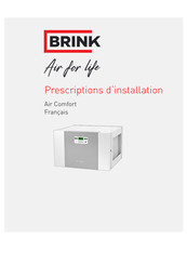 Brink Air Comfort Manuel D'installation