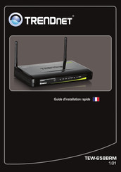 Trendnet TEW-658BRM Guide D'installation Rapide