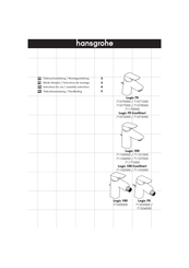 Hansgrohe Logis 100 71100000 Mode D'emploi / Instructions De Montage