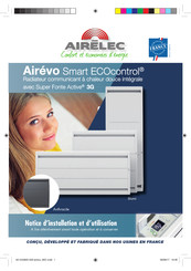 Airelec Airévo Smart ECOcontrol Notice D'installation Et D'utilisation