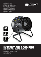 Cameo INSTANT AIR 2000 PRO Manuel D'utilisation