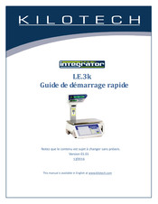 Kilotech LE.3k Guide De Démarrage Rapide