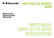 Kawasaki VN1700 CLASSIC ABS Manuel De L'utilisateur