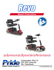 Pride Mobility Products Revo Manuel D'instructions