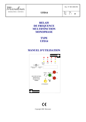 MICROENER UFD14 Manuel D'utilisation