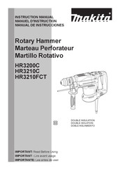 Makita HR3210C Manuel D'instruction